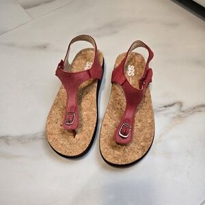 SAS Women's Red Sandals